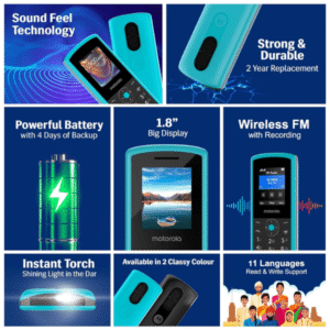 Motorola A10 Dual Sim keypad Mobile Phone