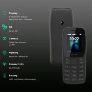 Nokia 110 Dual SIM Refurbished Mobile Phone